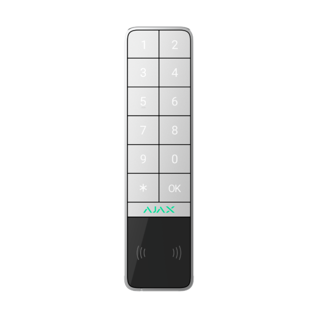 Ajax KeyPad Outdoor Jeweller (8EU) ASP white