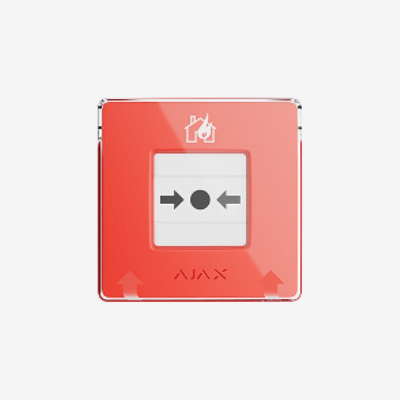 Ajax Manual Call Point (Red) (8EU) ASP