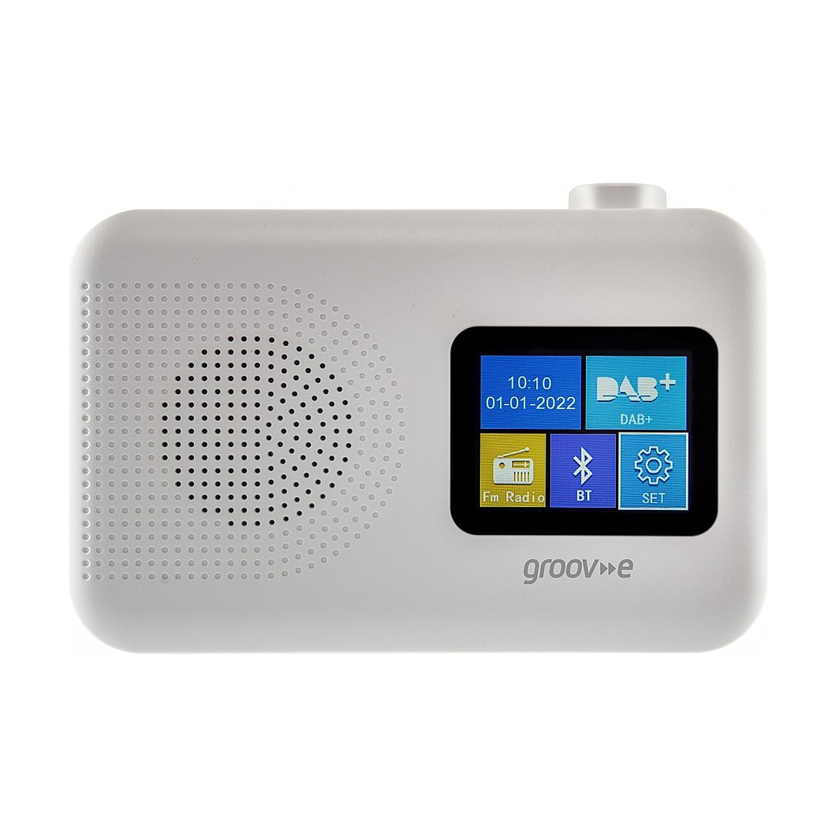 Groov-e Berlin – DAB/DAB+ -radio 2,4" – valkoinen