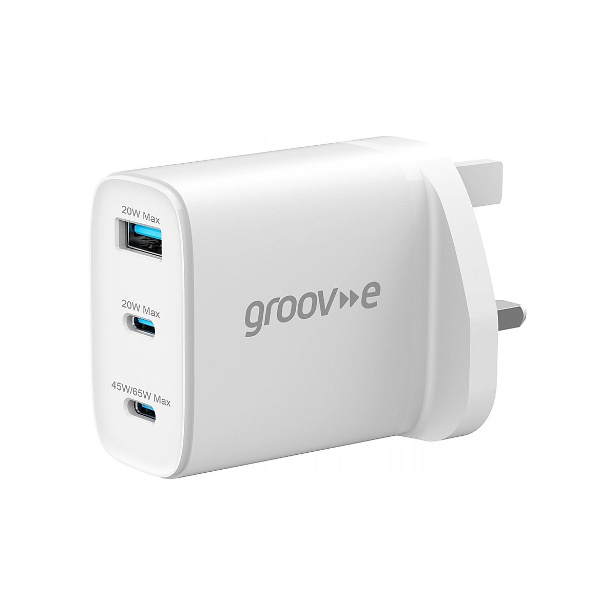Groov-e Verkkolaturi 3×, 65 W