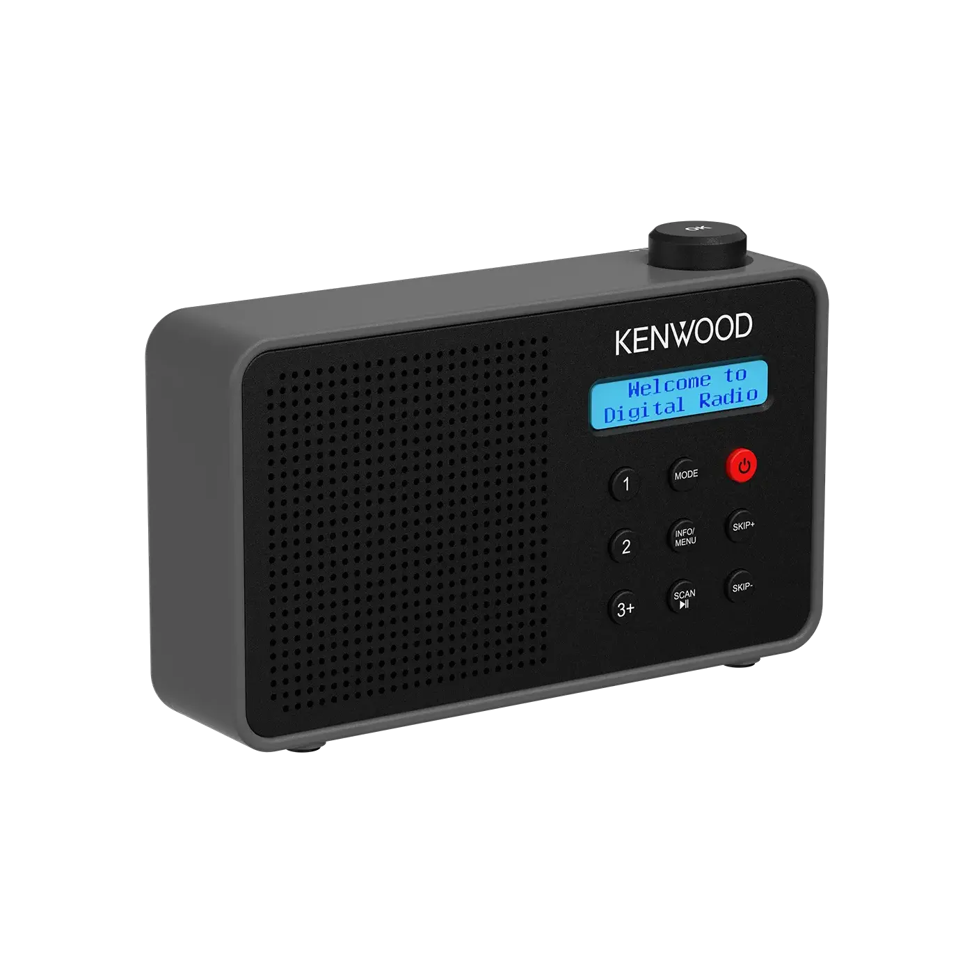 Kenwood CR-M25DAB-B – kannettava DAB-radio, musta