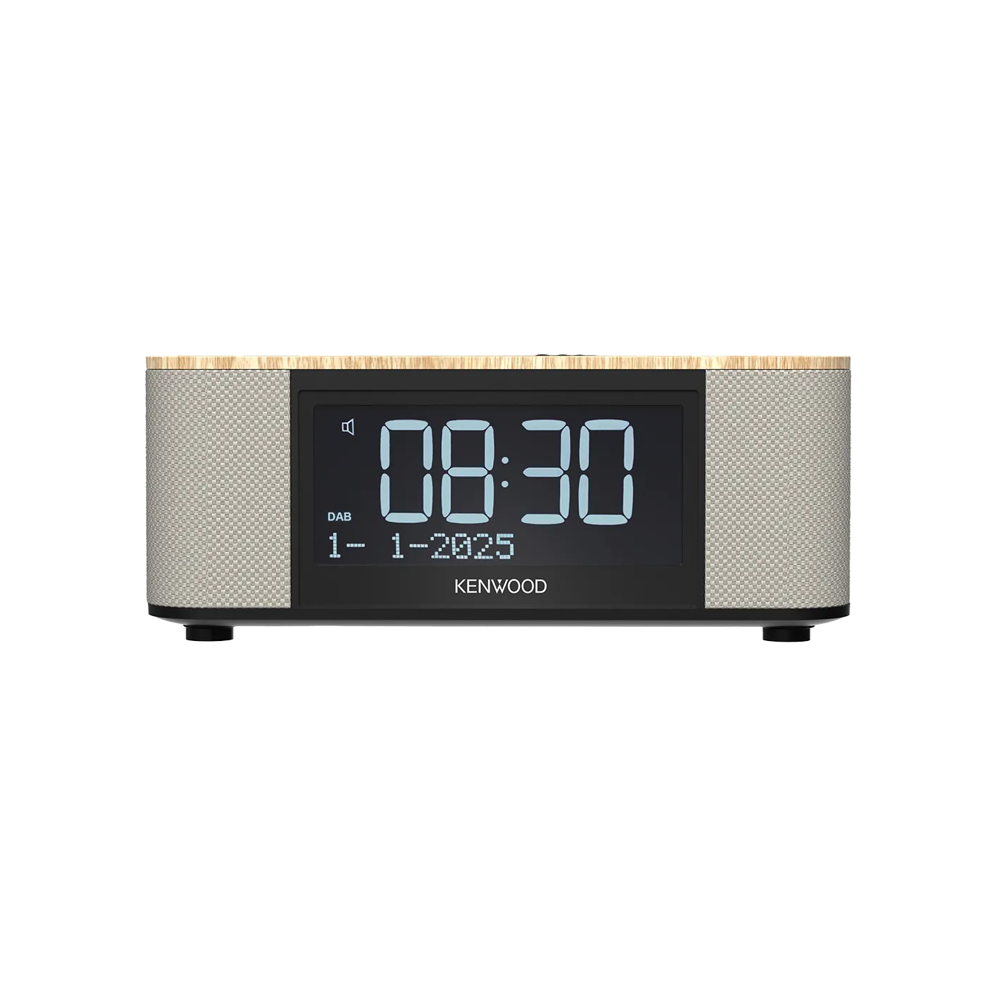 Kenwood CR-ST55DAB-M – DAB-kelloradio, puujäljitelmä