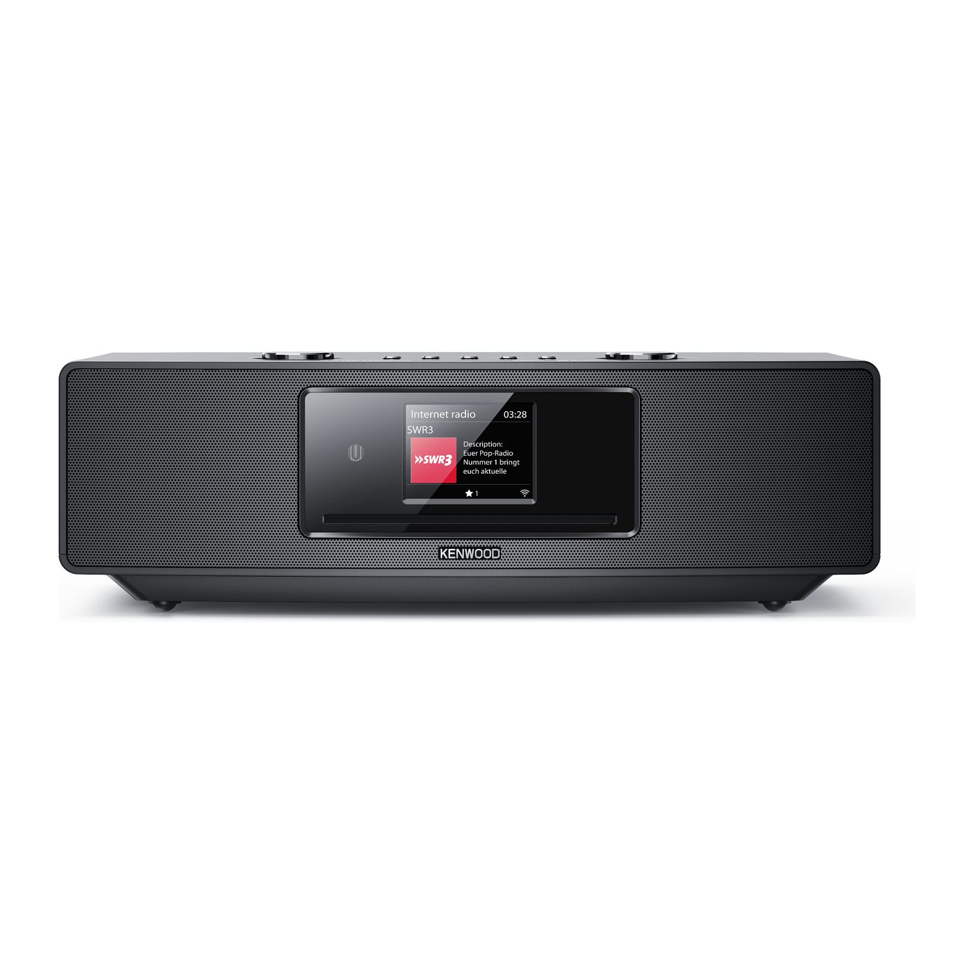 Kenwood CR-ST700SCD-B – WiFi-verkkoradio, musta
