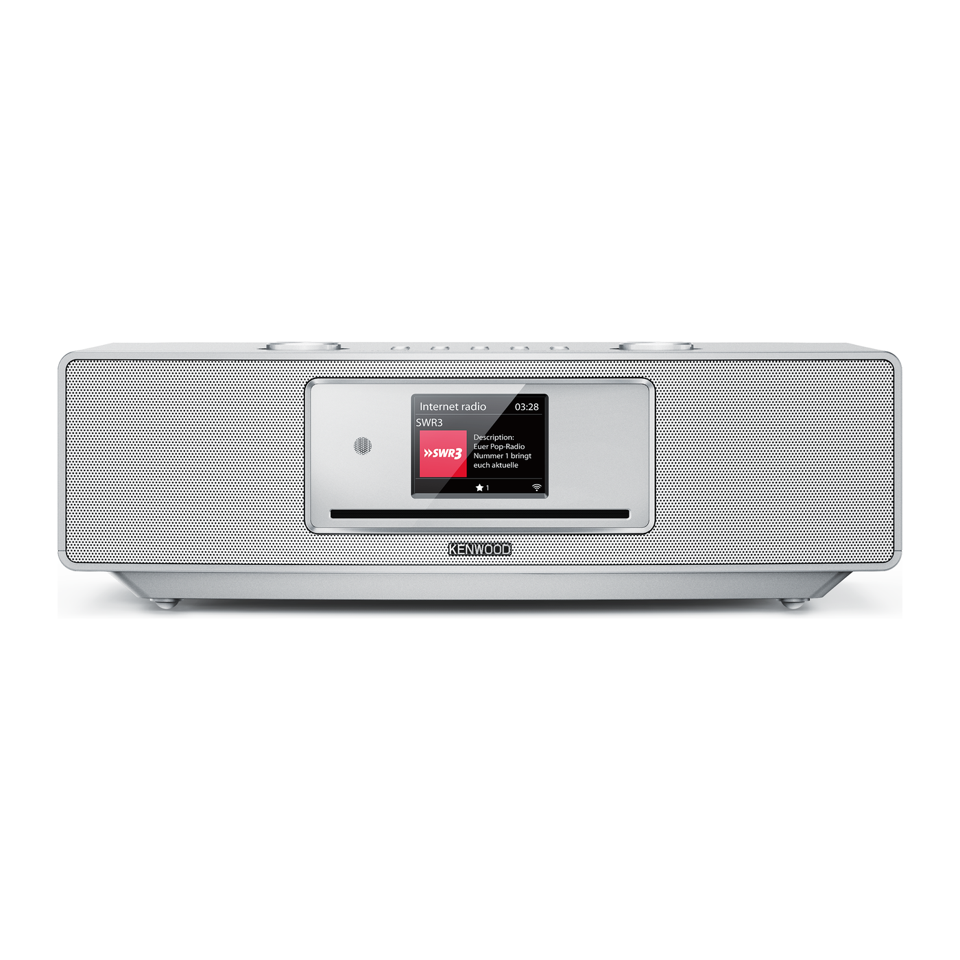 Kenwood CR-ST700SCD-S – WiFi-verkkoradio, hopea