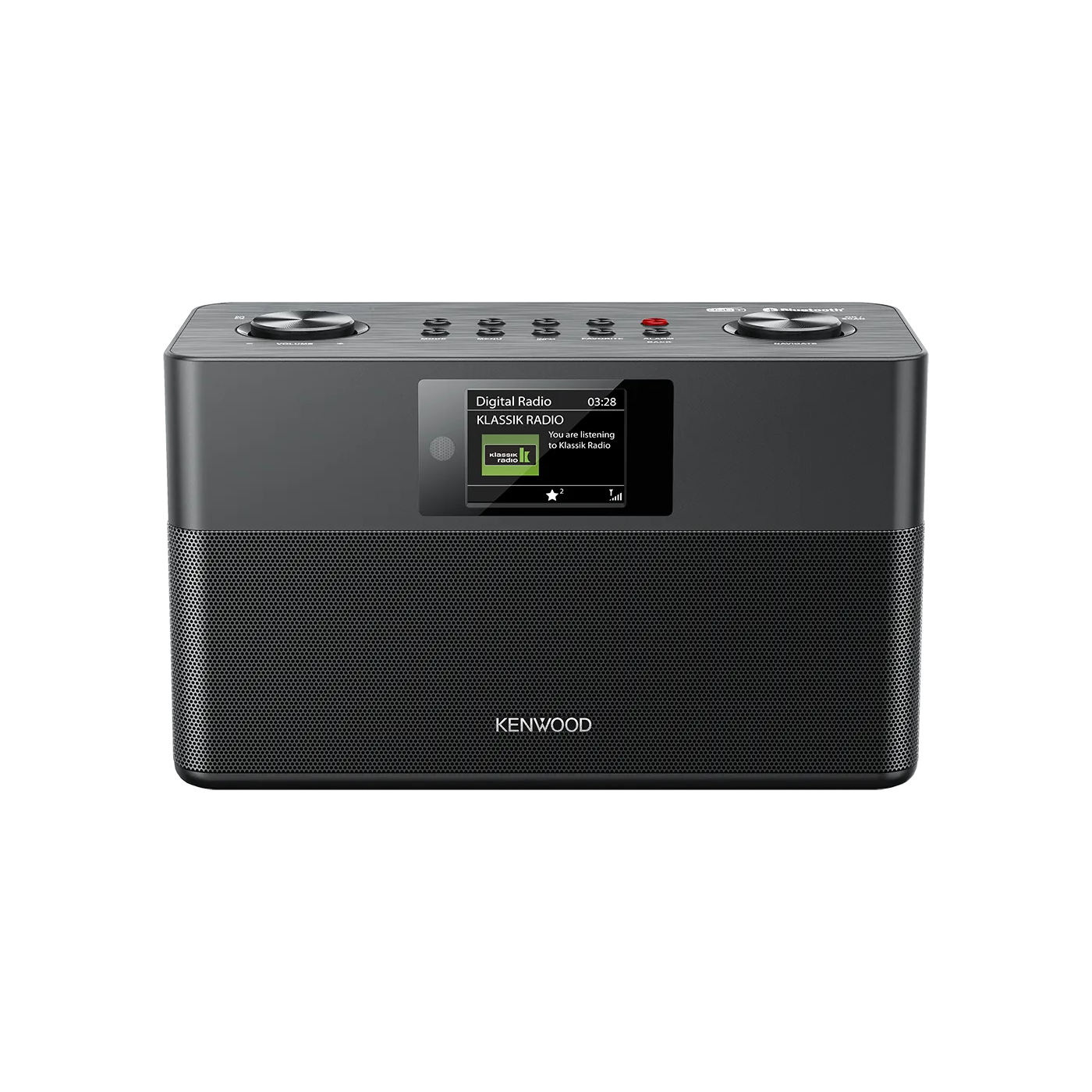 Kenwood CR-ST85DAB-B – DAB-stereoradio, musta