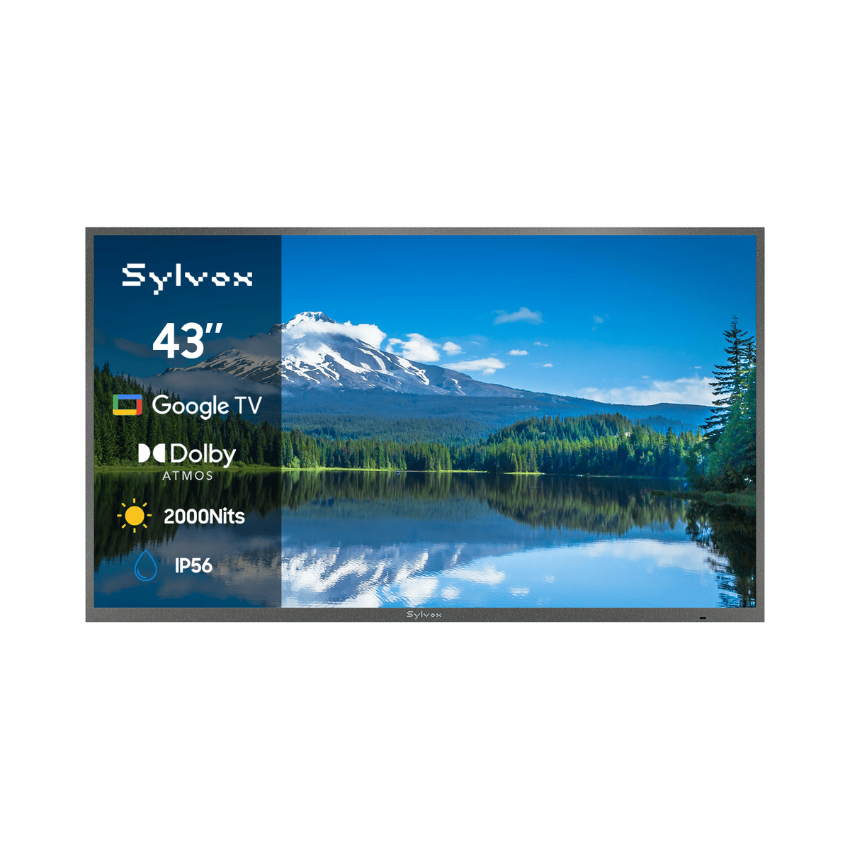 Sylvox Pool Pro 2.0 43" 4K Google ulko-TV, 2000 nit