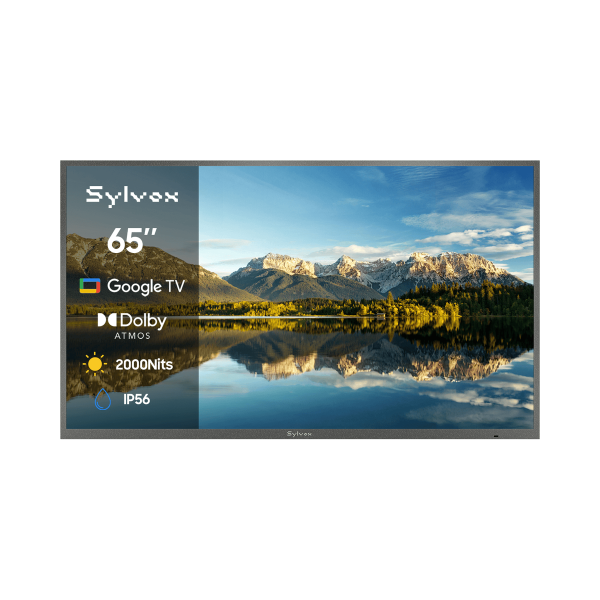 Sylvox Pool Pro 2.0 65" 4K Google ulko-TV, 2000 nit